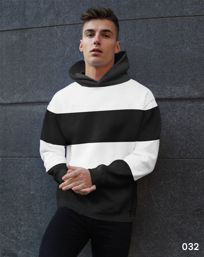 Oversize Striped Hoodie - Last Stock
