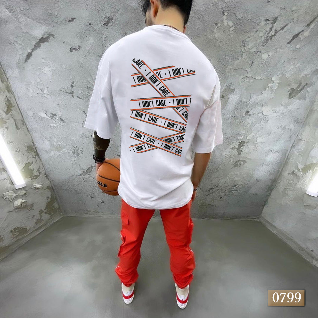 Cross Stitch T-Shirt White - American Fit