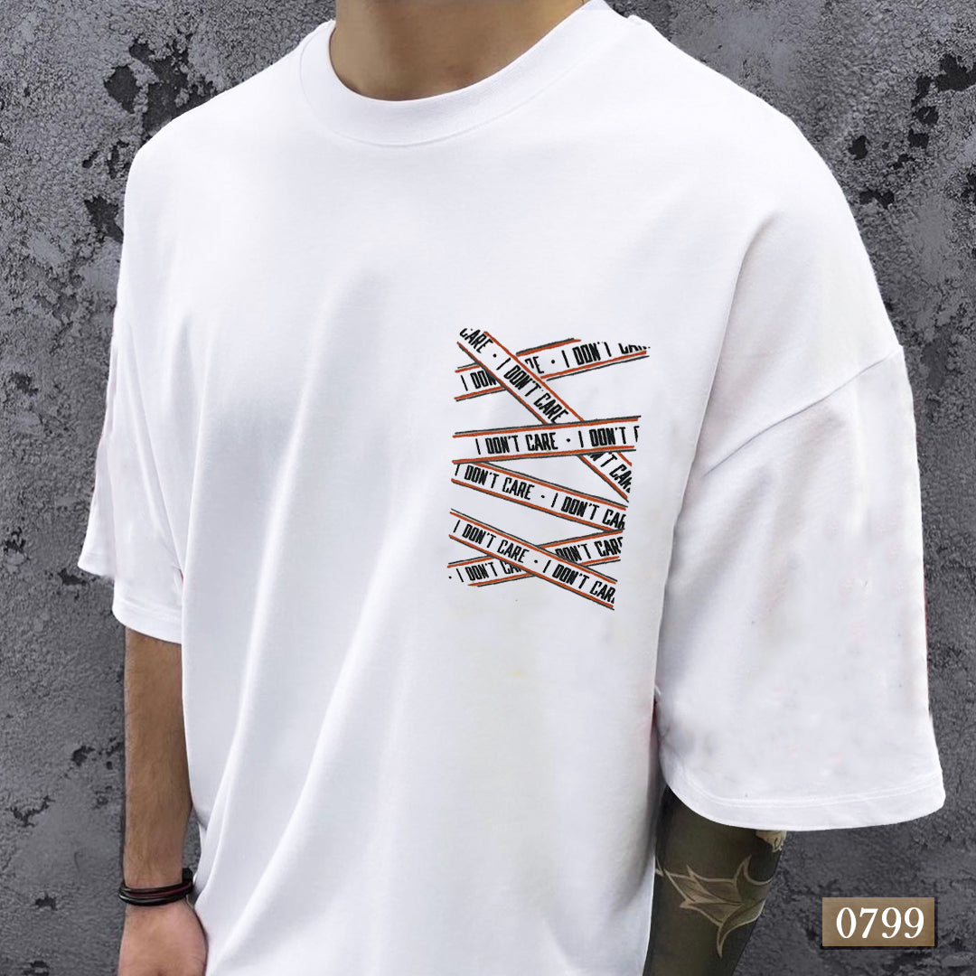 Cross Stitch T-Shirt White - American Fit