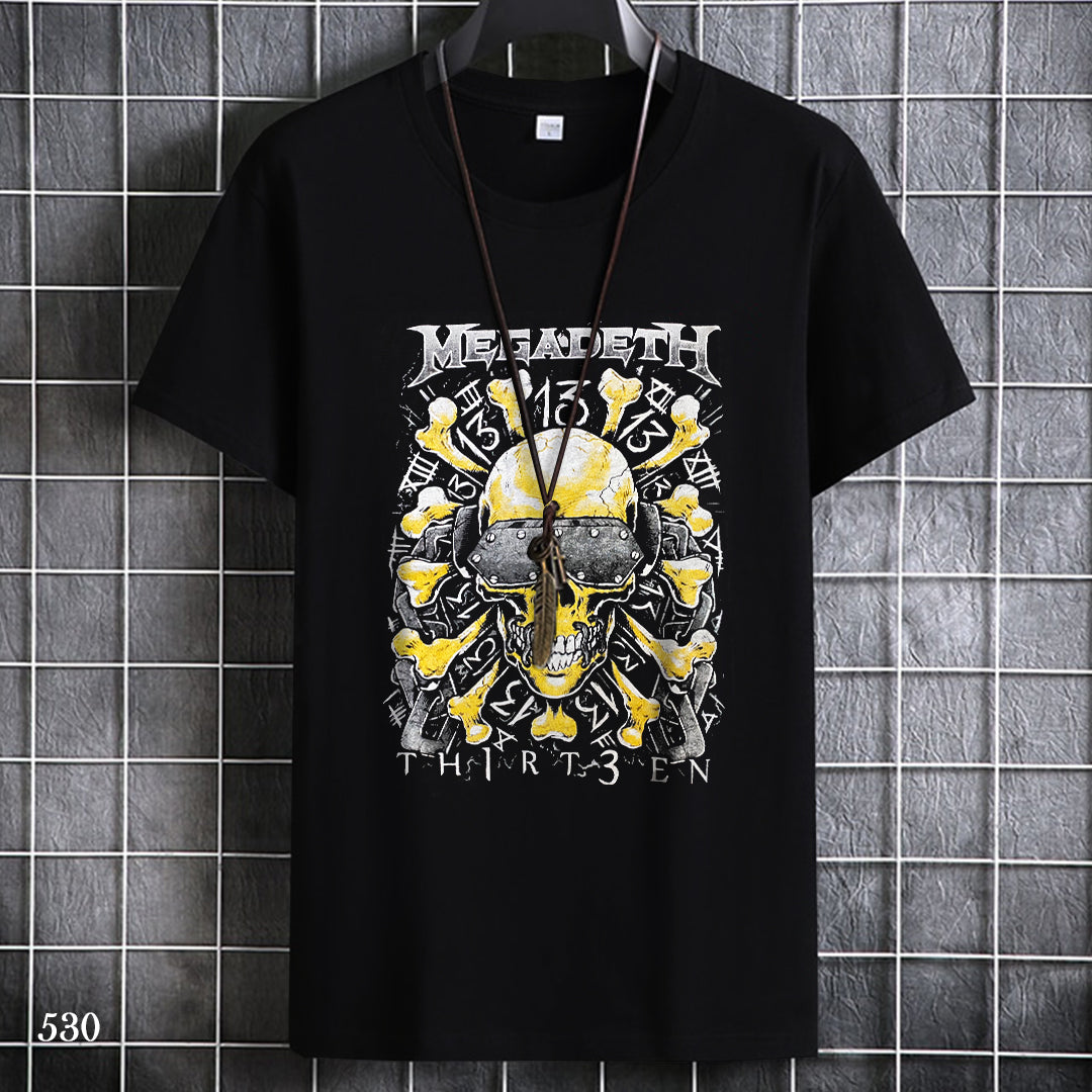 Black Mega T-Shirt - Slim Fit