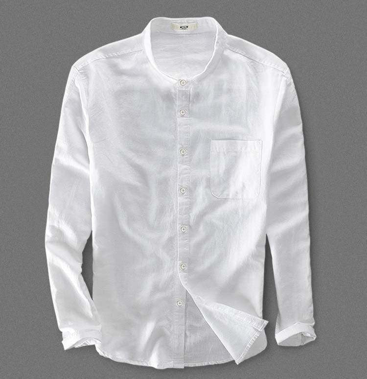 Men's Stretch Linen Shirt