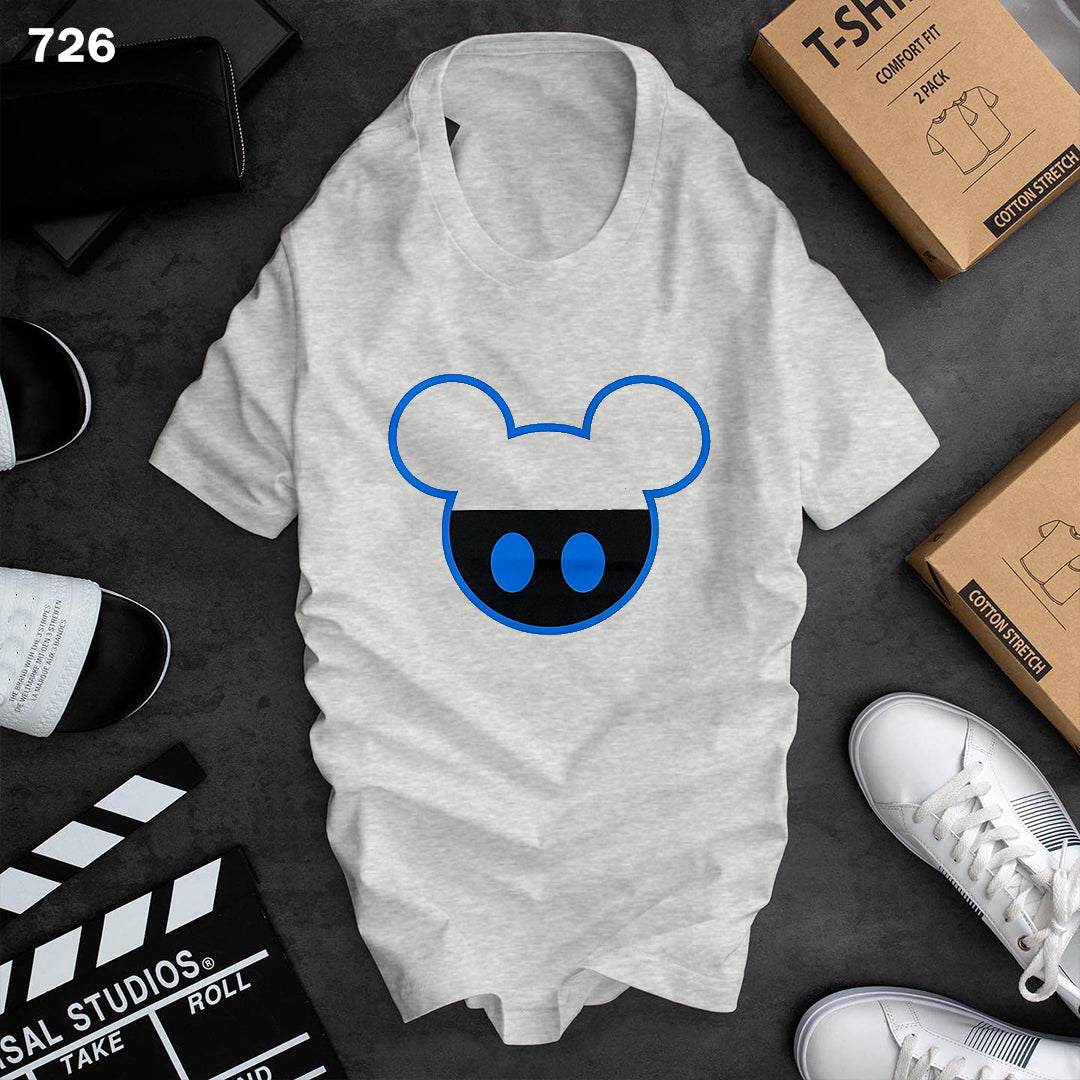 Mickey Men's T-Shirt Grey - Slim Fit