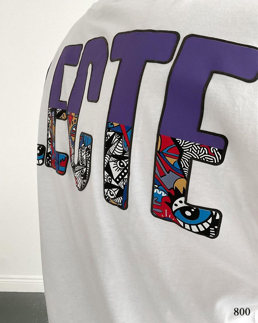 Selected Extended T-Shirt White - Oversize