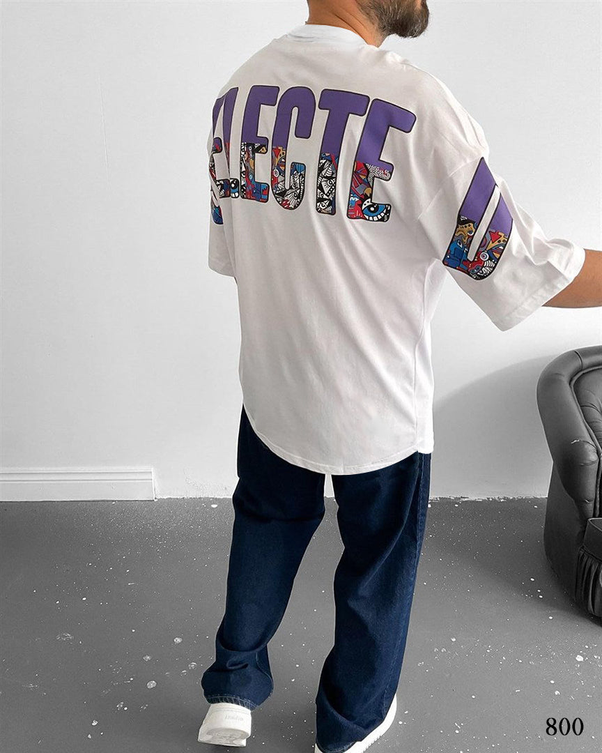 Selected Extended T-Shirt White - Oversize