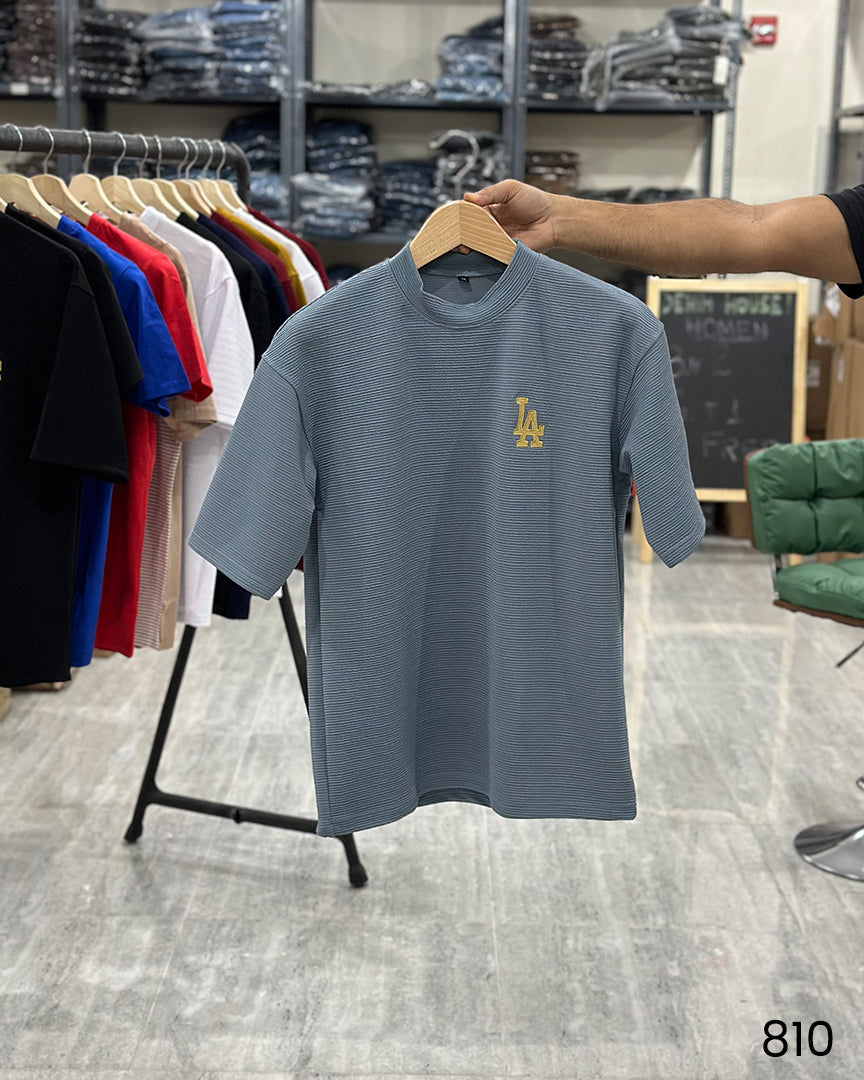 LA Print T-Shirt Grey - Oversize
