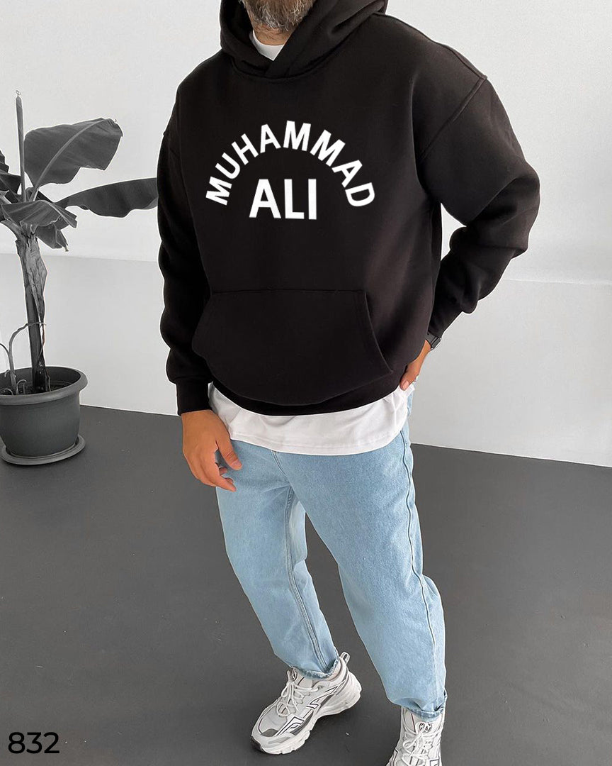 M.Ali Quote Oversize Hoodie - Last Stock