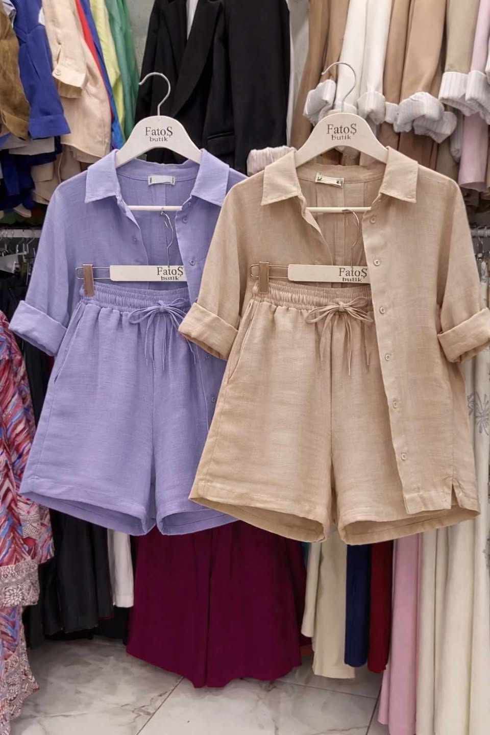 Women Chic Shorts Set - Buy 2 Get 1 Free