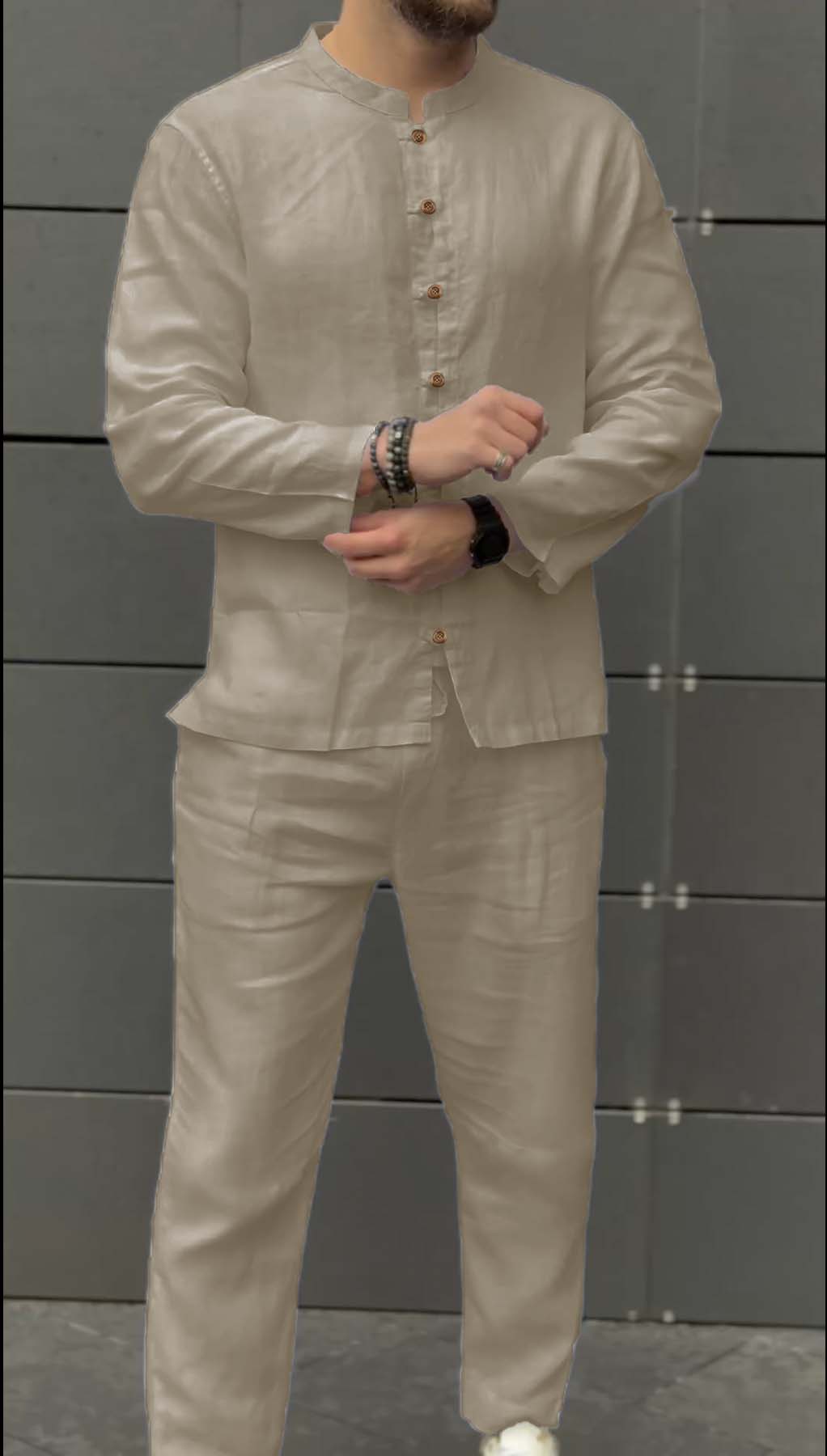 Men Old Money Linen Set - Last Stock