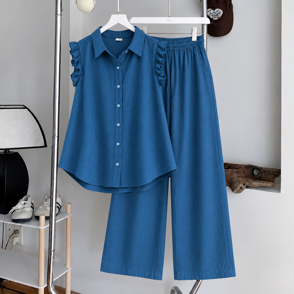 Women Korean Linen Sets - Buy 2 Get 1 Free
