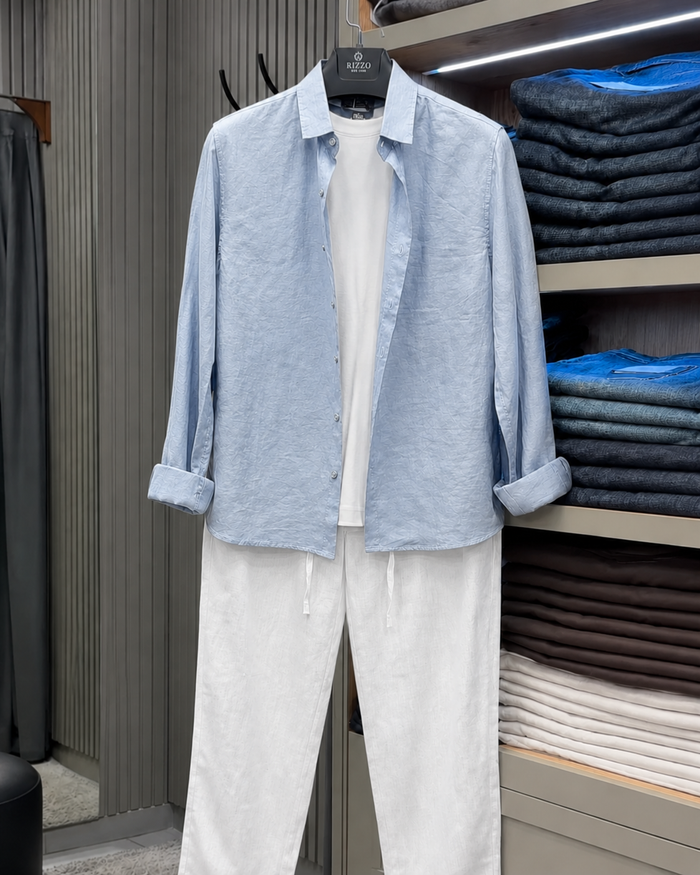 Men Cove Linen Set - Best Seller
