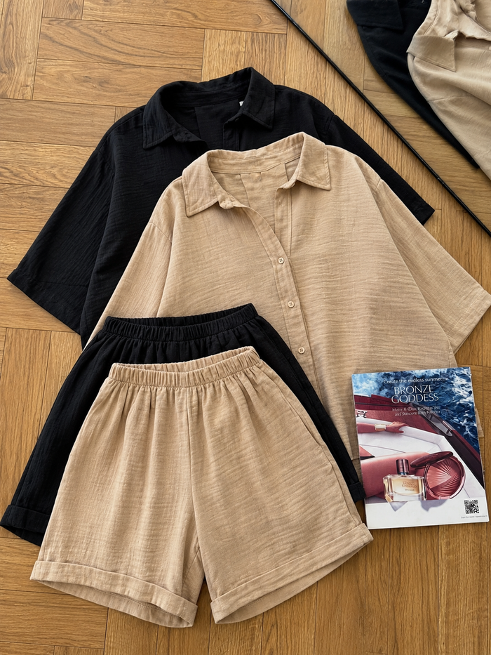 Women Chic Shorts Set - Buy 2 Get 1 Free