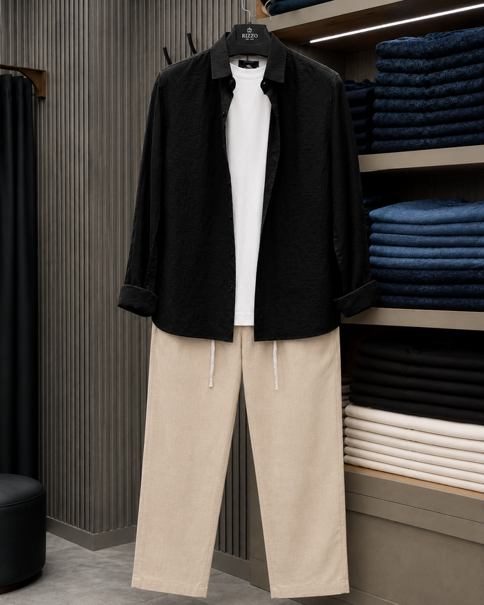 Men Cove Linen Set - Best Seller