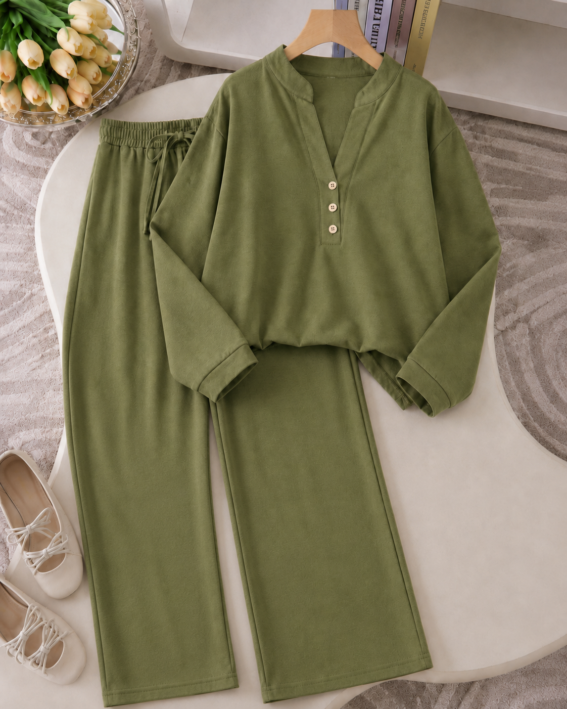 Women Cloud Co-ord Set