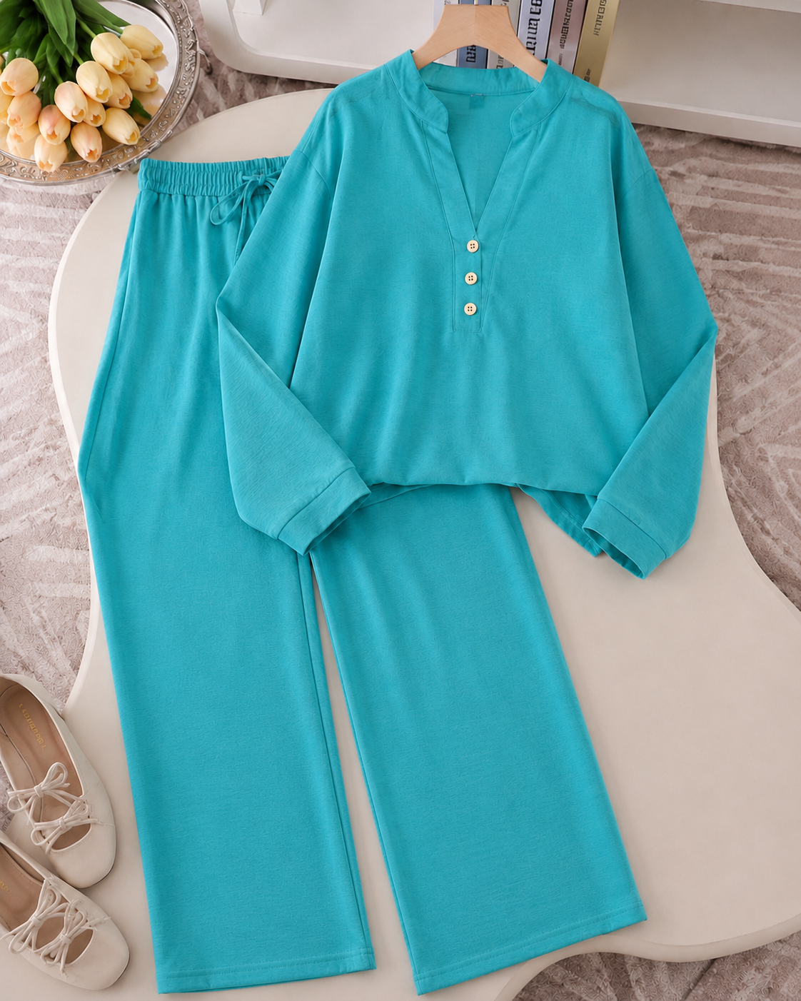 Women Cloud Co-ord Set