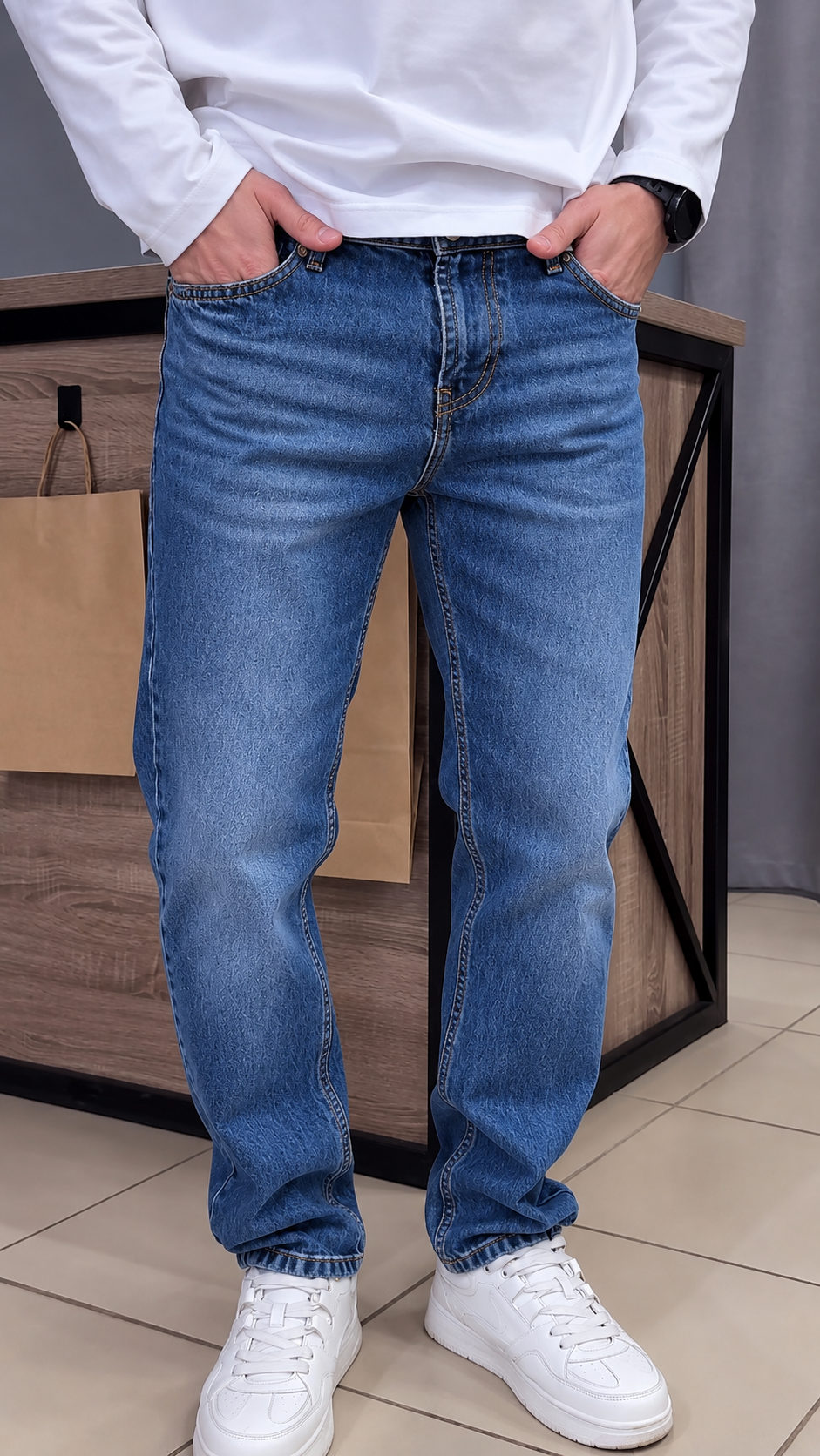 Men Smart Fit Jeans - Buy 2 Get 1 Free