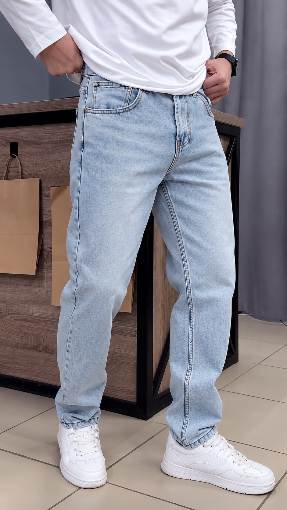 Men Smart Fit Jeans - Buy 2 Get 1 Free
