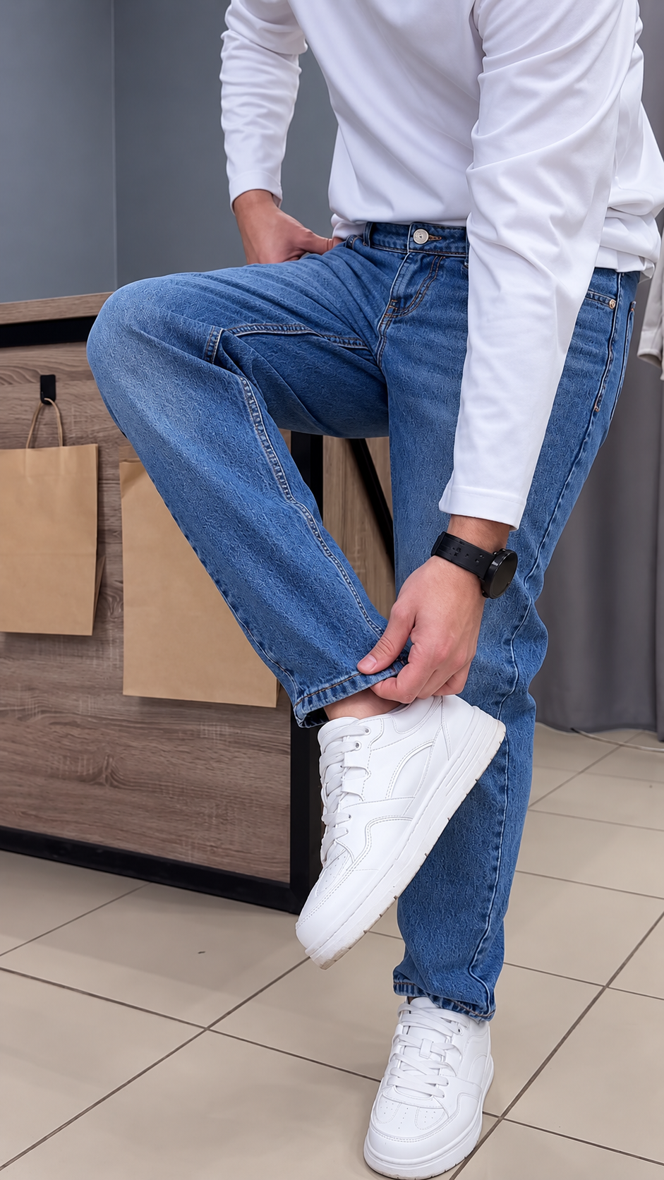 Men Smart Fit Jeans - Buy 2 Get 1 Free