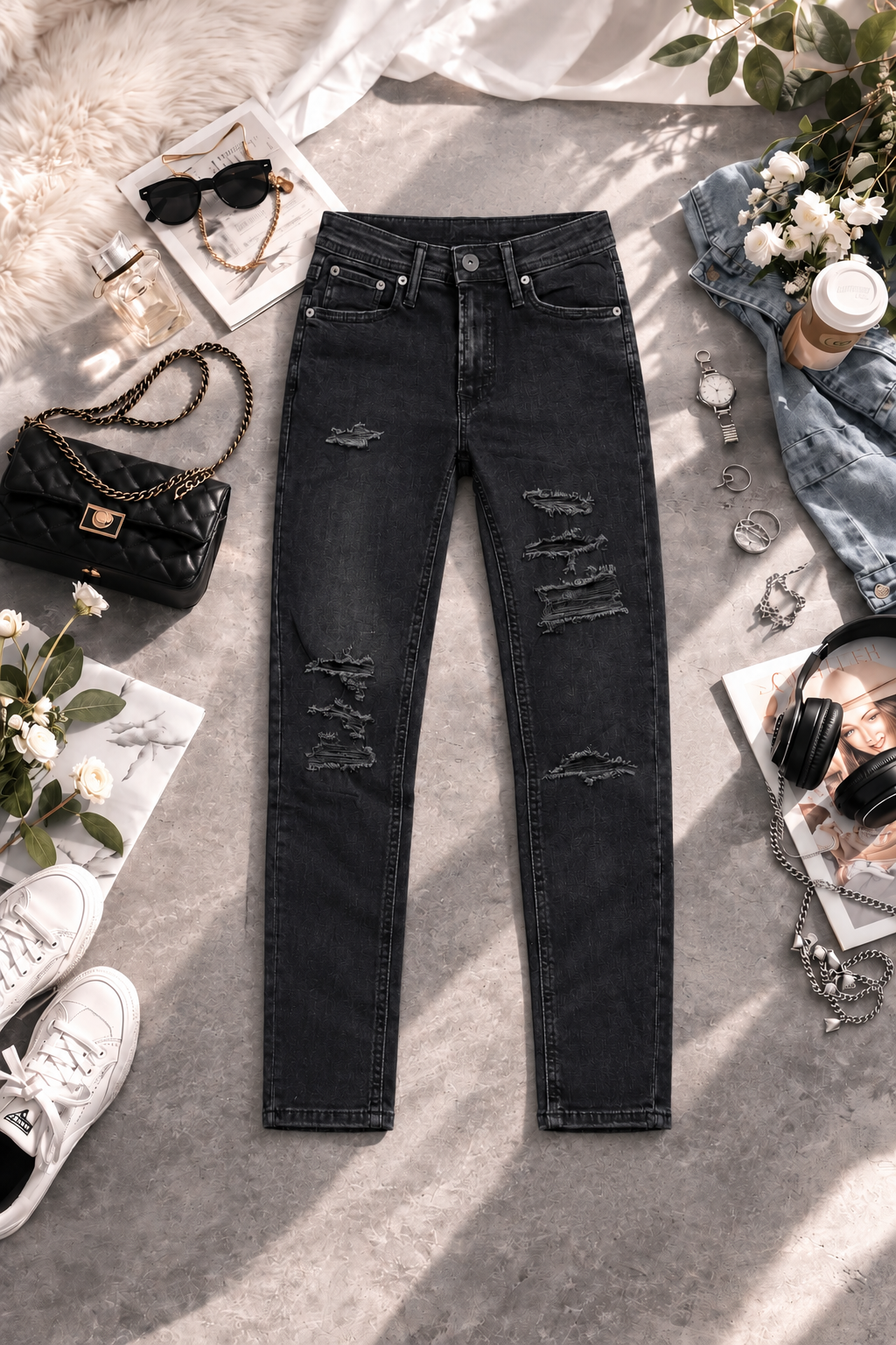 Women Denim Jeans - 70% OFF