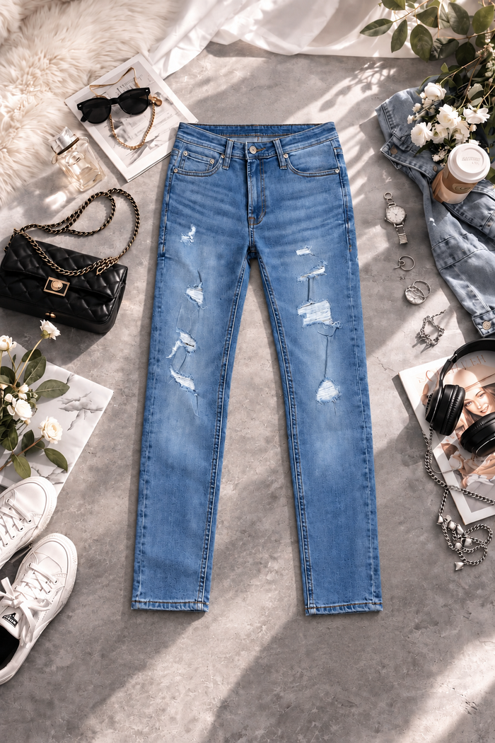 Women Denim Jeans - 70% OFF