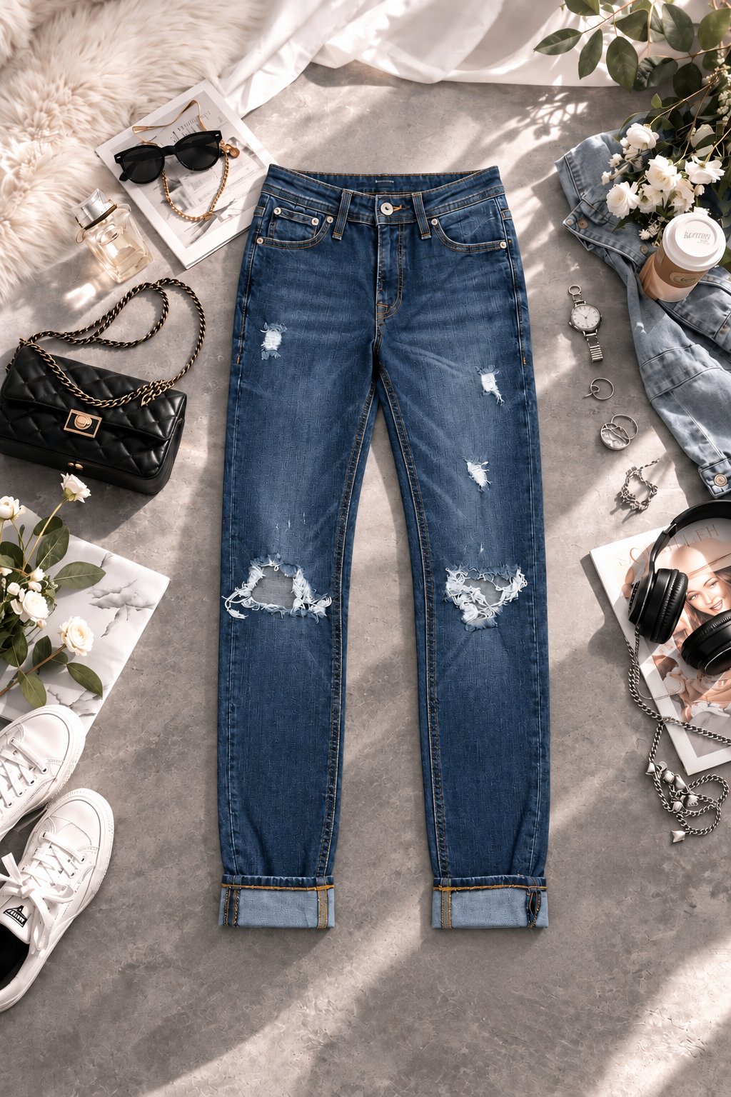 Women Denim Jeans - 70% OFF