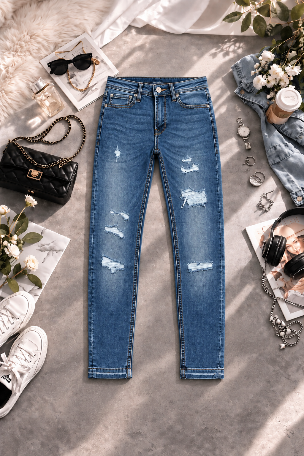 Women Denim Jeans - 70% OFF