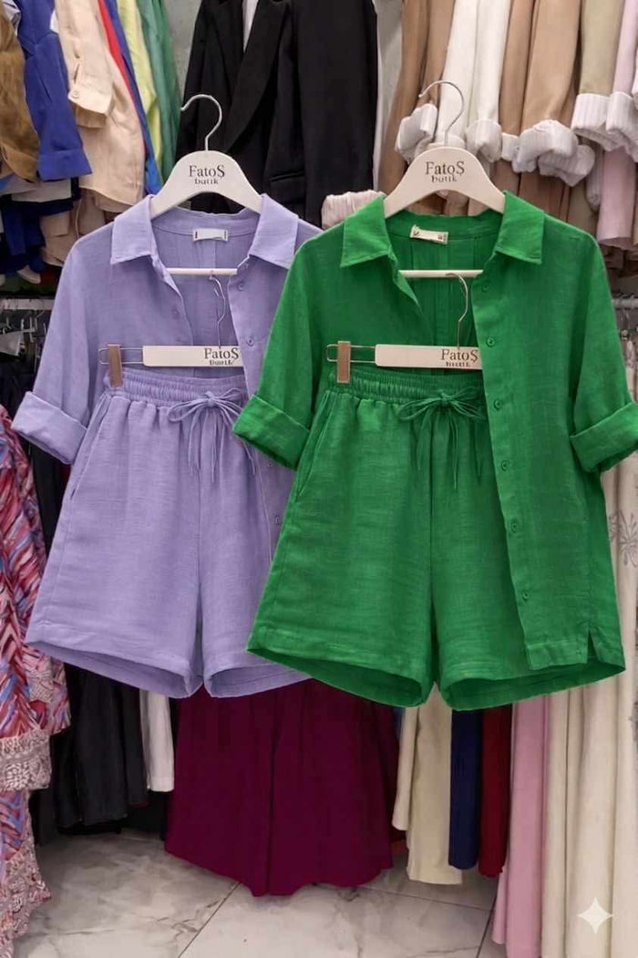 Women Chic Shorts Set - Buy 2 Get 1 Free