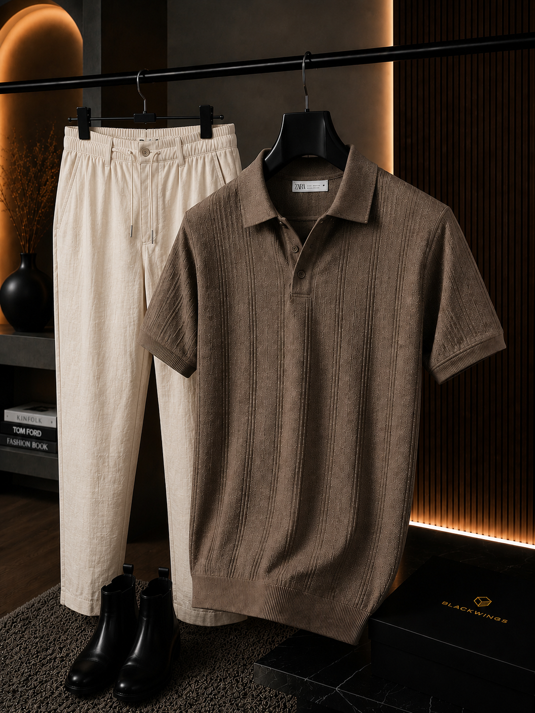 Men Premium Polo Co-ord - Best Seller