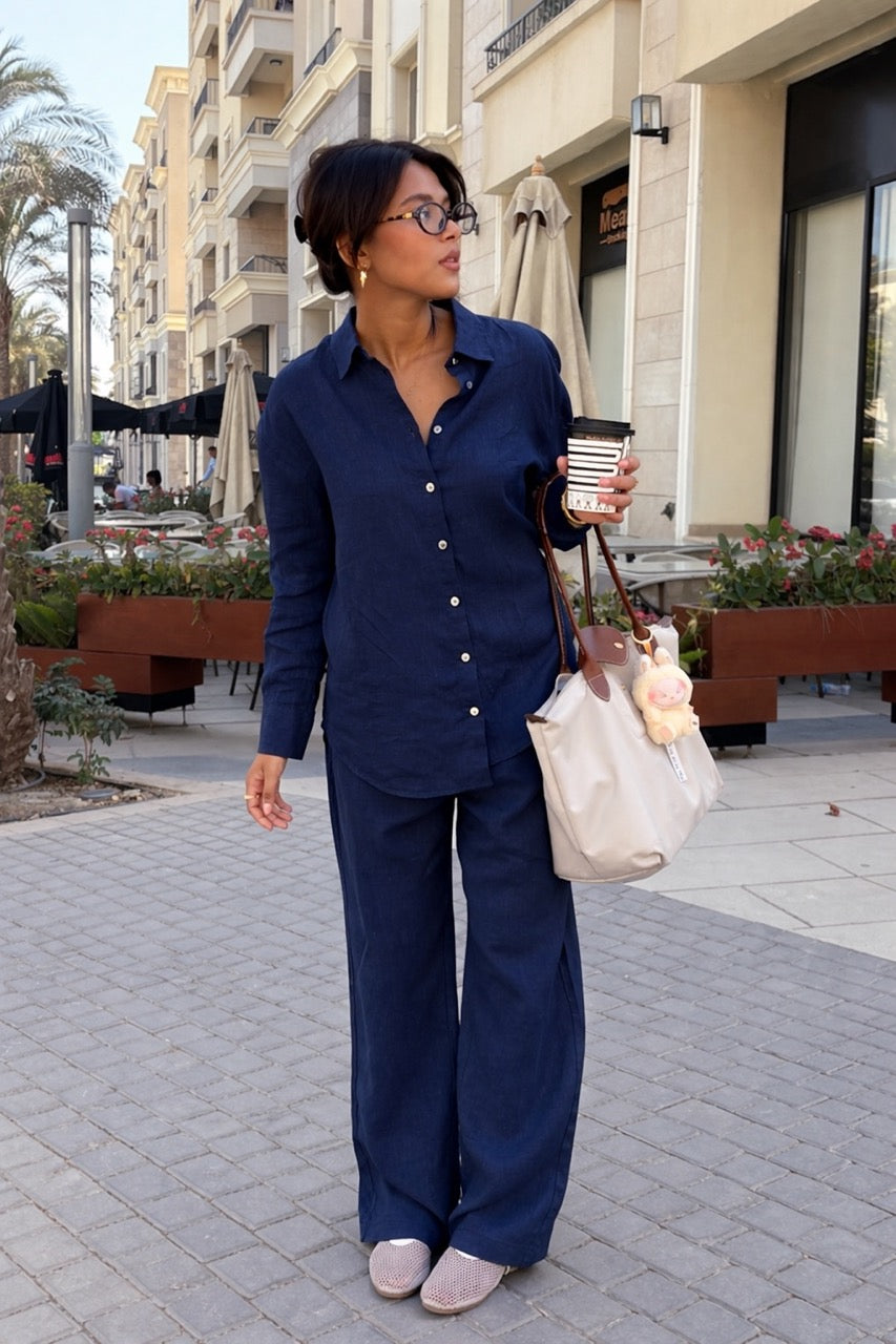 Women Britsih Linen Set - New Arrivals