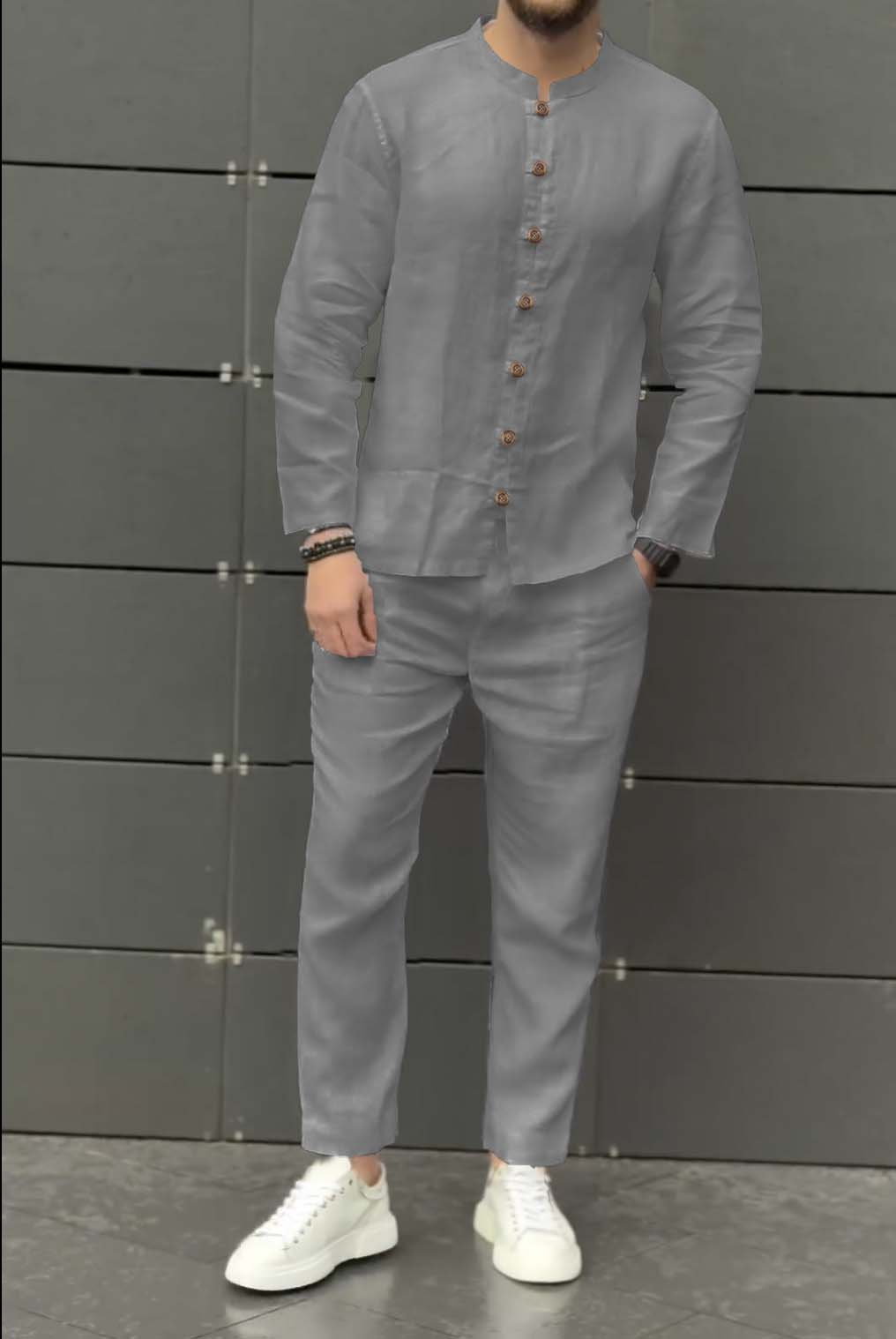 Men Old Money Linen Set - Last Stock