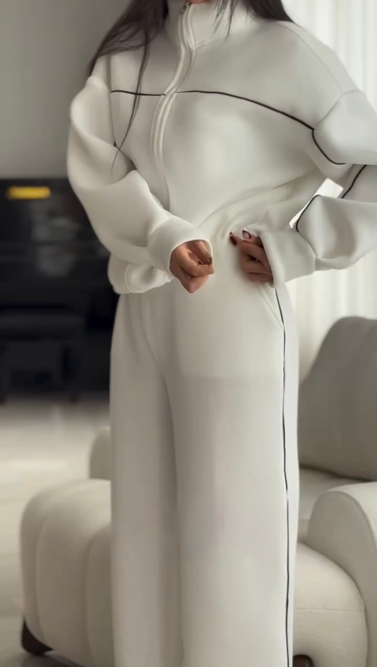 Women Piping Co-ord - Restocked