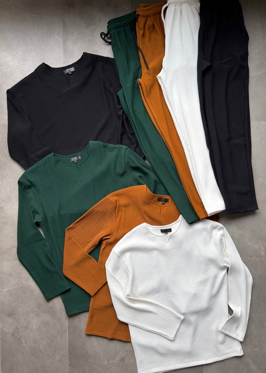 Men Cuban Pleated Set - 60% OFF