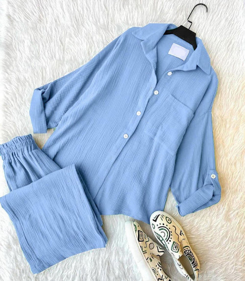 Button Down Co-ord Sets - Last Stock