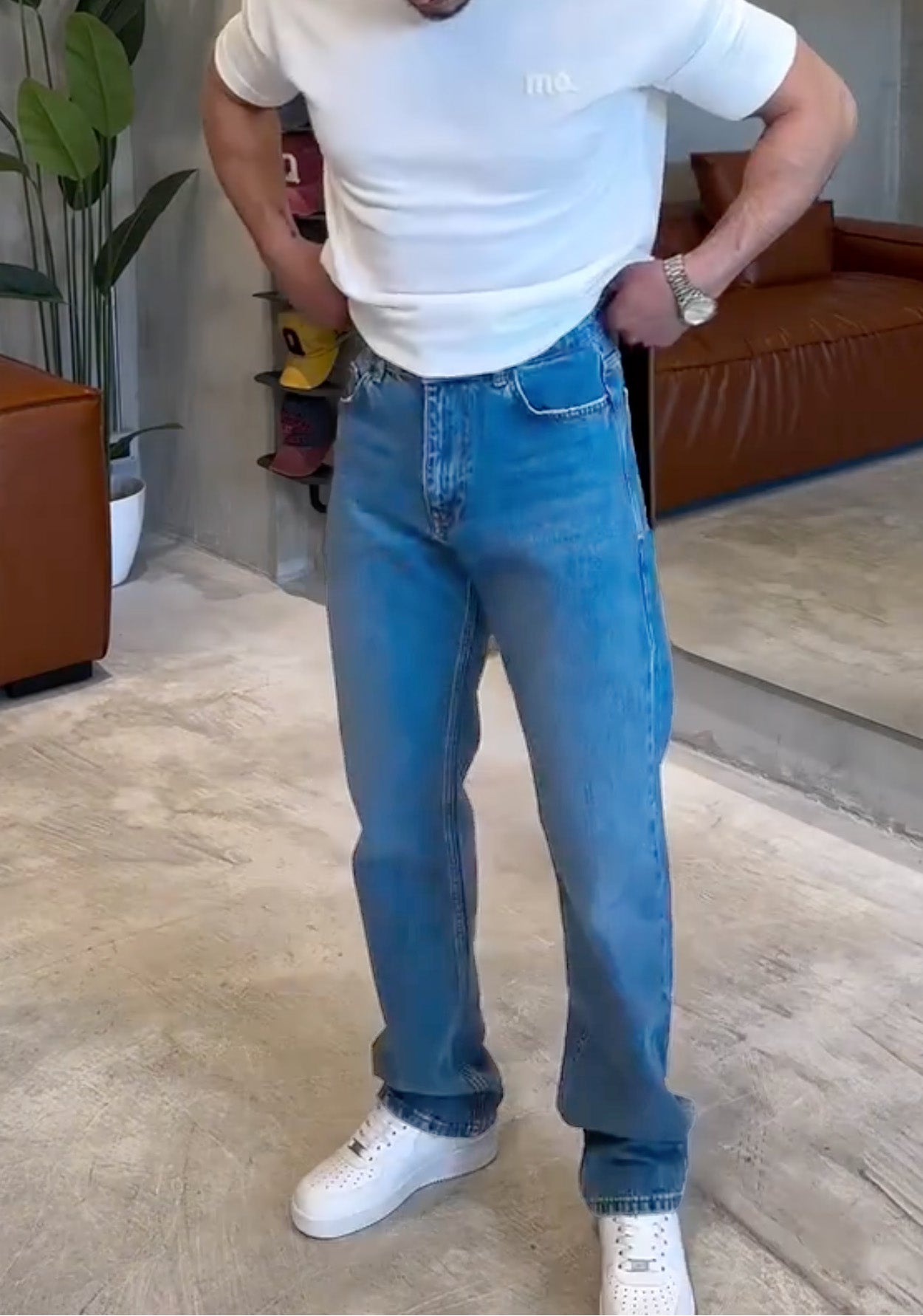 Men Straight Fit Jeans - Buy 2 Get 1 Free