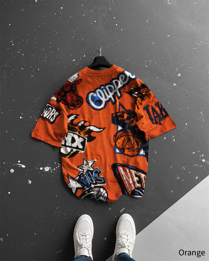 Clipper Printed T-Shirt - Oversize