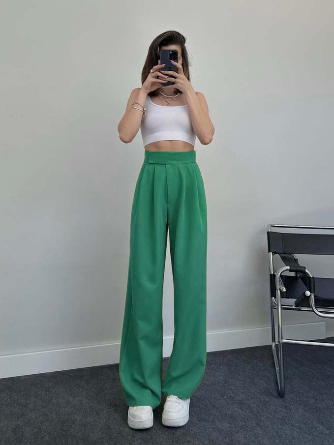 High Waist Palazzo Pants - 50% OFF