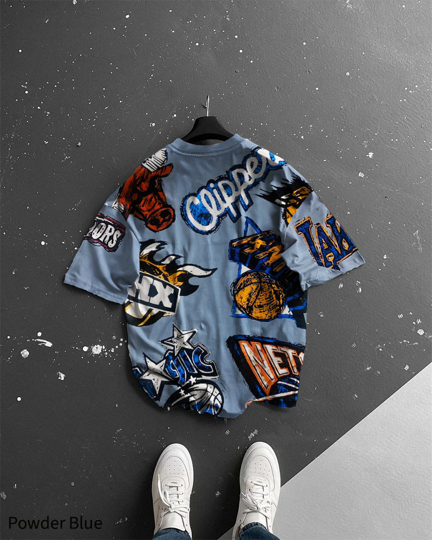 Clipper Printed T-Shirt - Oversize