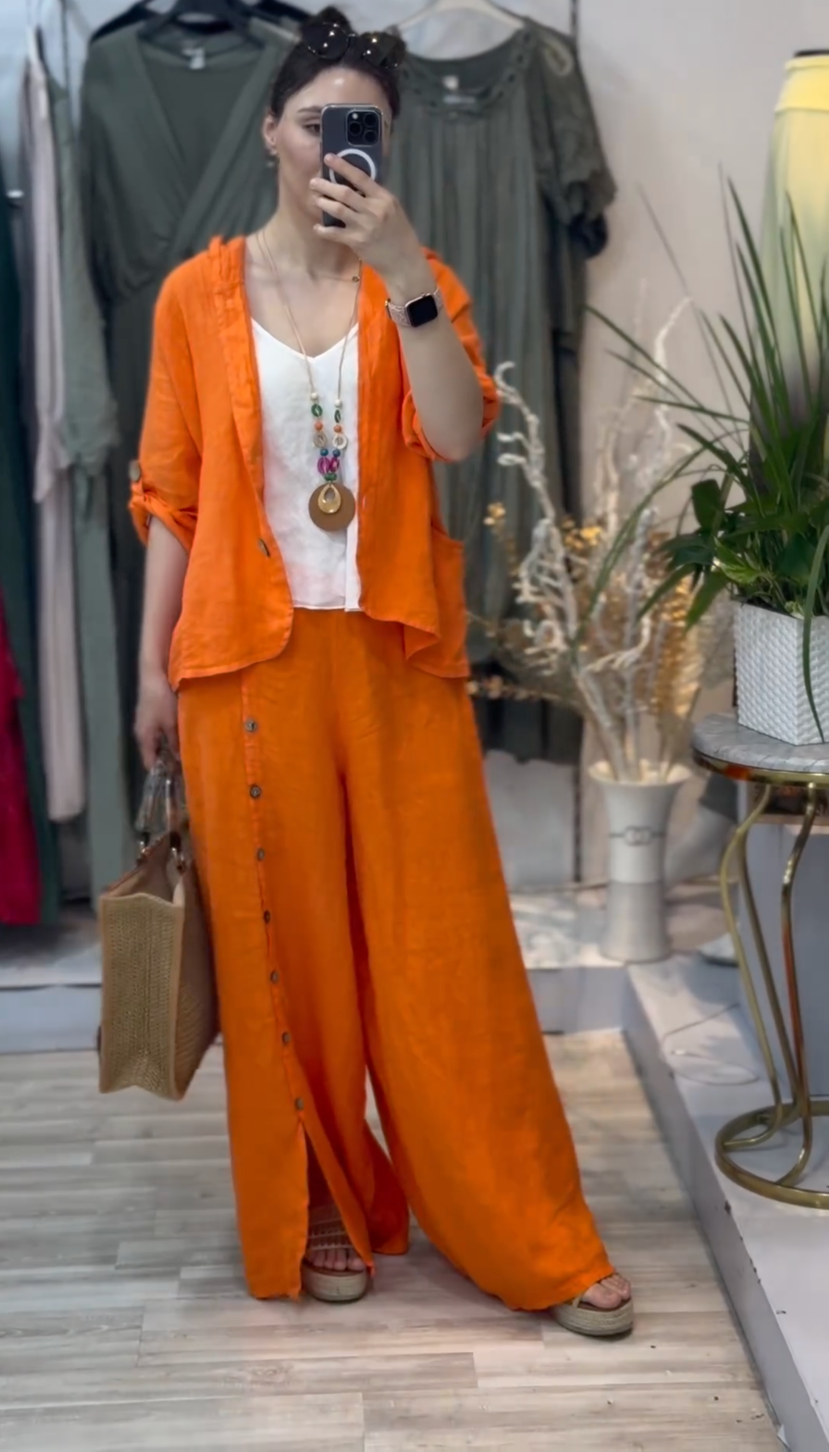 Western Cut Palazzo Co-ord Set - Limited Stock