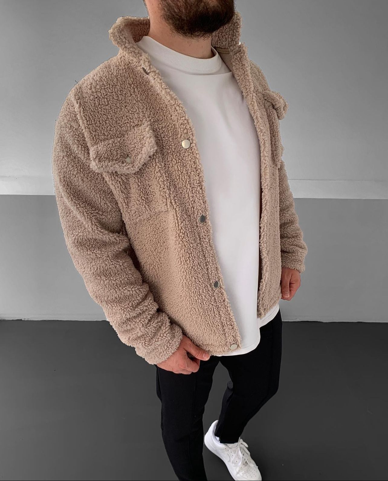 Men Teddy Jacket