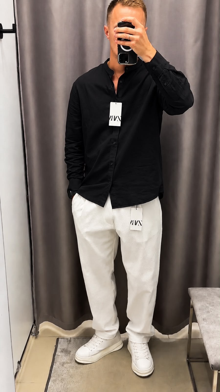 Men Puro Linen Ban Collar - Best Seller