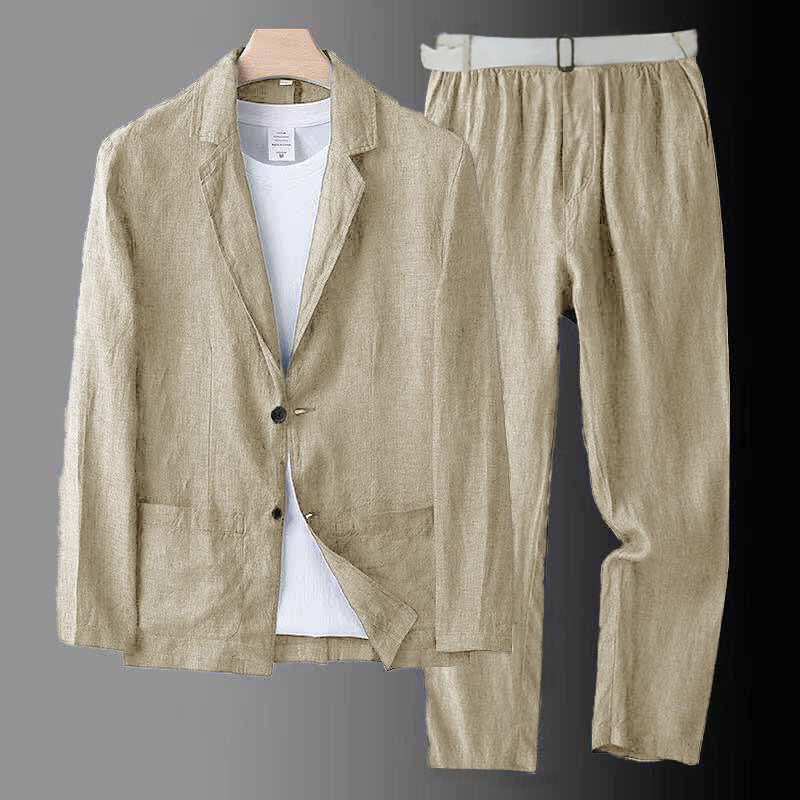 Linen Blazer Sets Italian Fabric - SALE