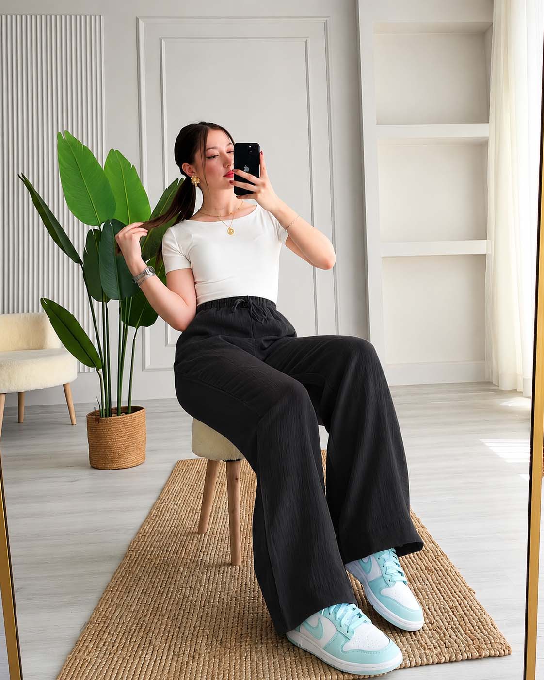 Waffle Summer Trousers - Buy 2 Get 1 Free
