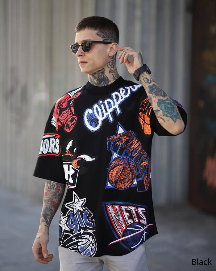 Clipper Printed T-Shirt - Oversize