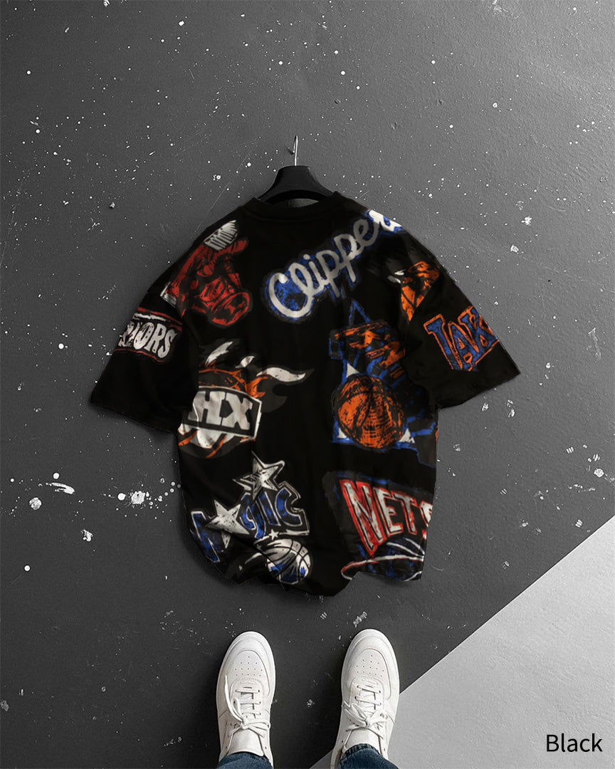 Clipper Printed T-Shirt - Oversize