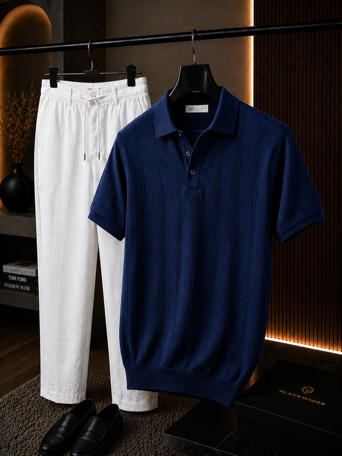 Men Premium Polo Co-ord - Best Seller