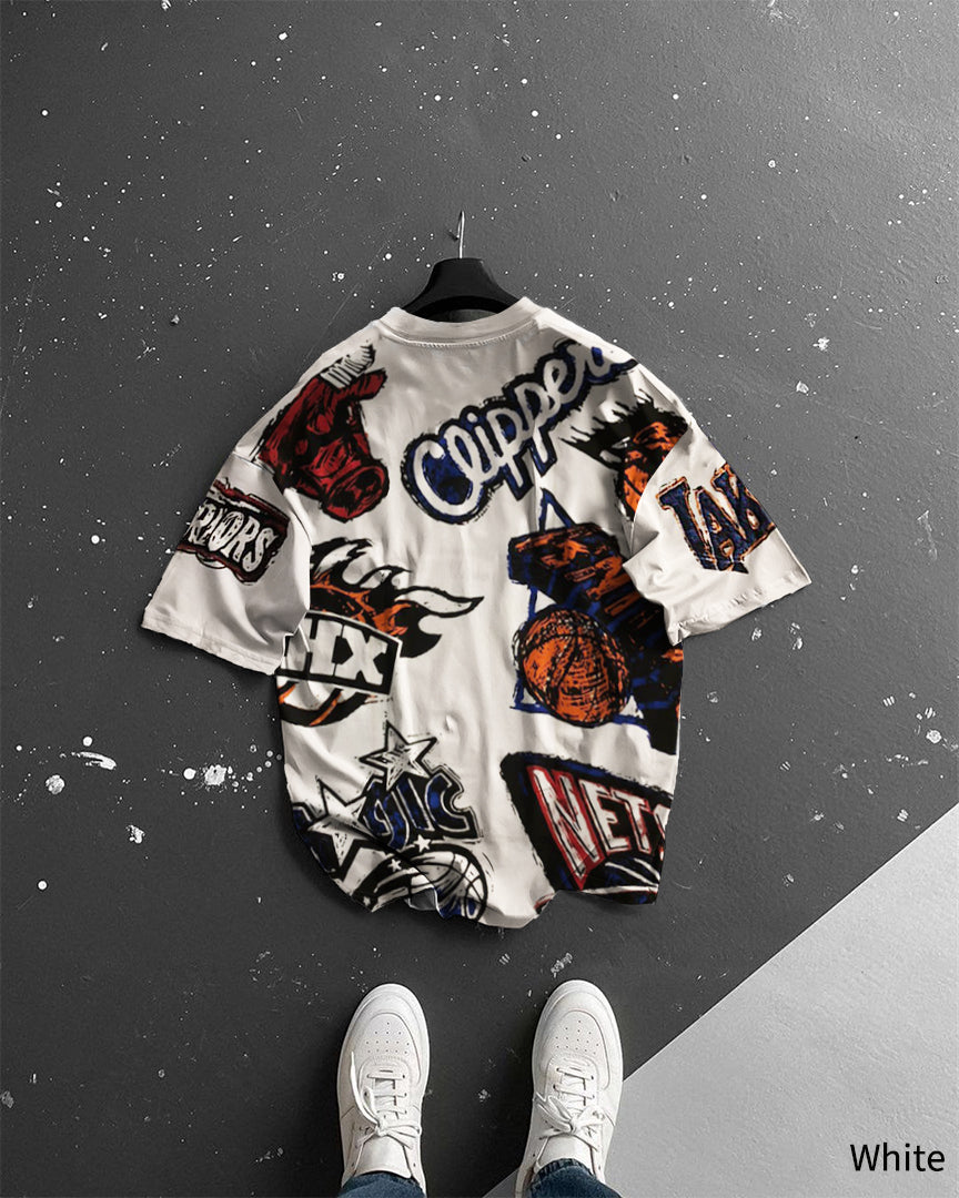 Clipper Printed T-Shirt - Oversize