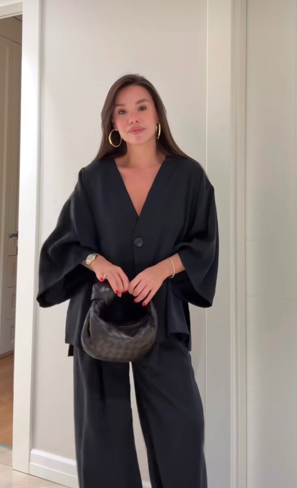 Clara Anti-Fit Tunic Top & Wide Leg Trouser - 50% Off
