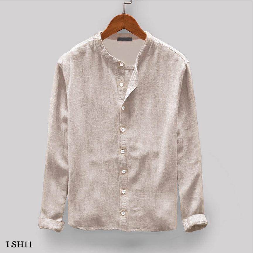 Linen Shirt - Cream (LSH11)