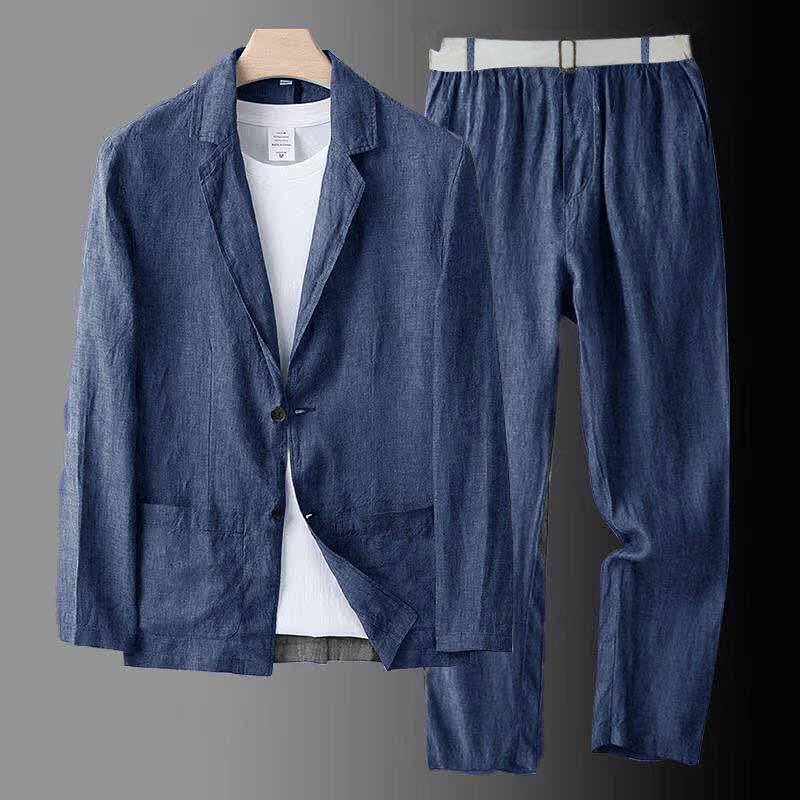 Linen Blazer Sets Italian Fabric - SALE