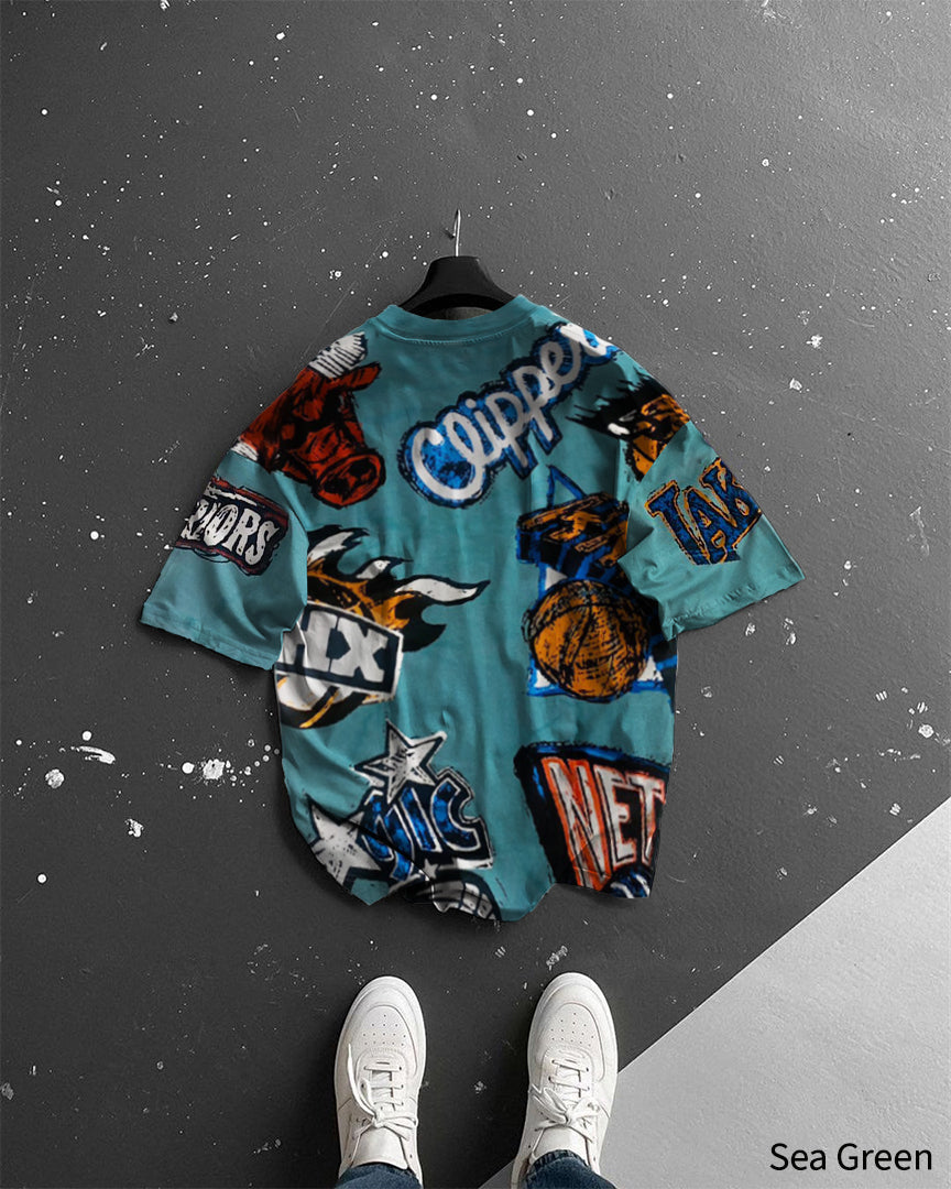 Clipper Printed T-Shirt - Oversize